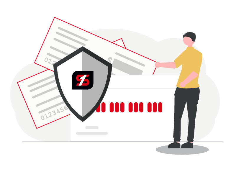 illustration of secure methods of payment